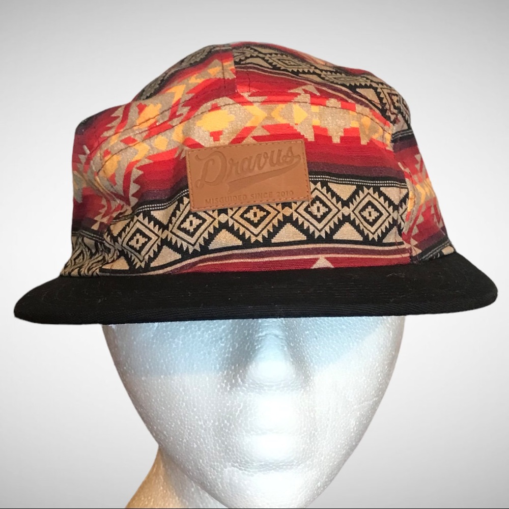 DRAVUS By Zumiez Twill Southwestern Print Cap w/ Black Brim - OSFM